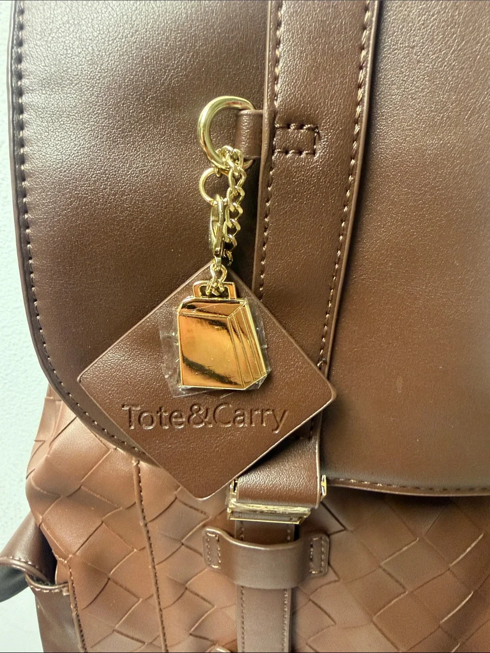 N/A brown backpack
